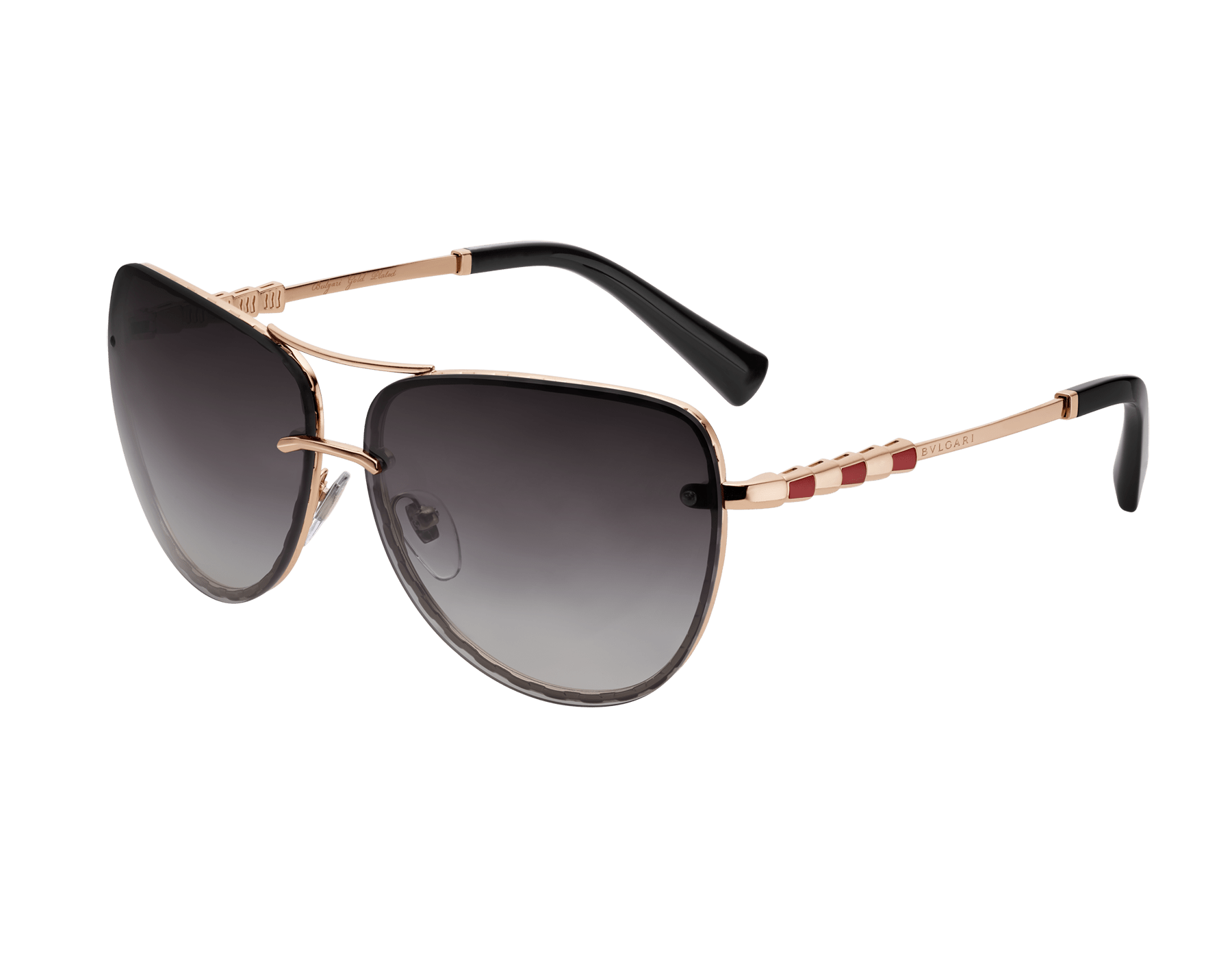 bvlgari gold sunglasses