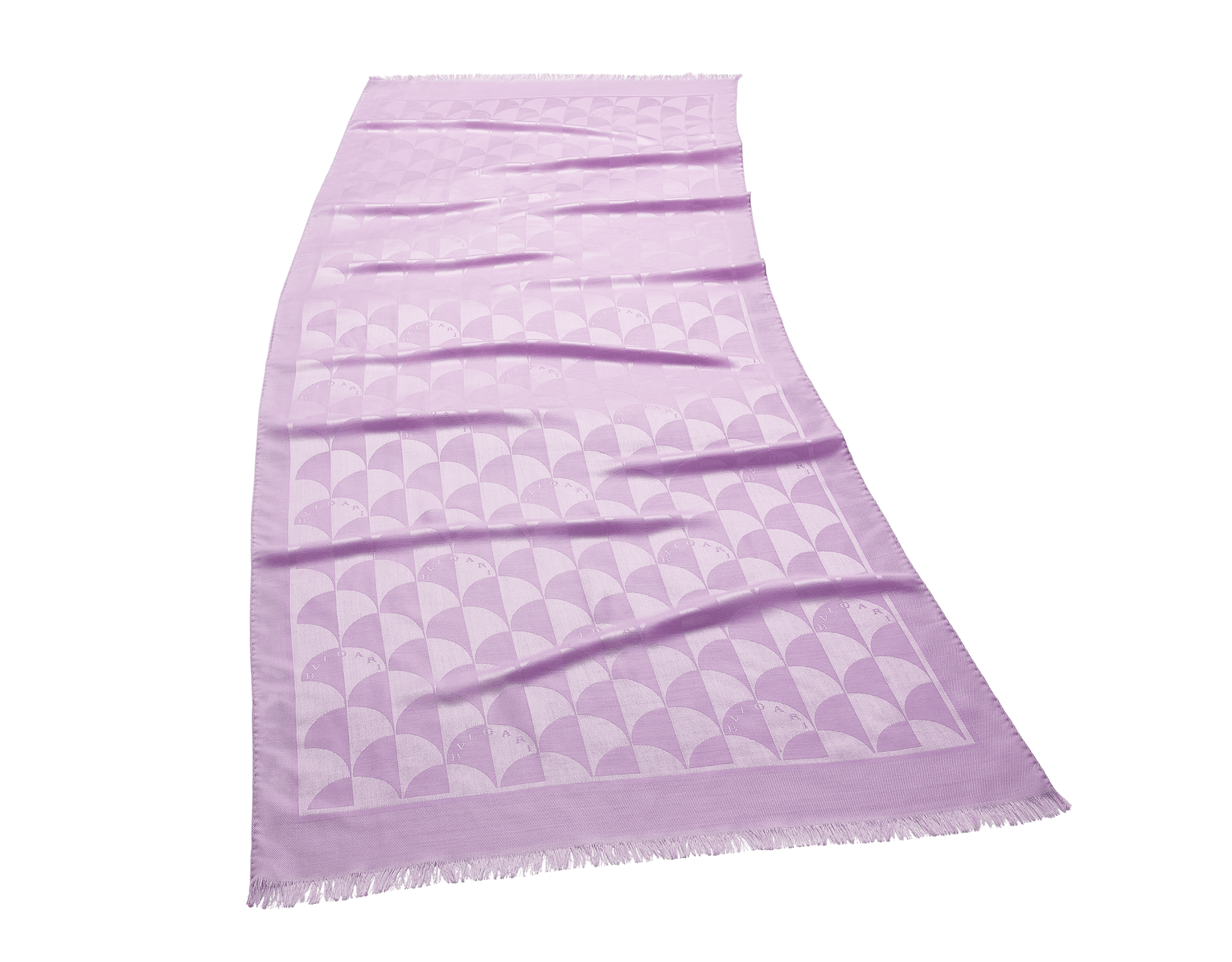 Étole Maxi Calla en laine et soie fine couleur améthyste claire. Modèle confectionné à 60&nbsp;% de soie et 40&nbsp;% de laine. 246492 image 1