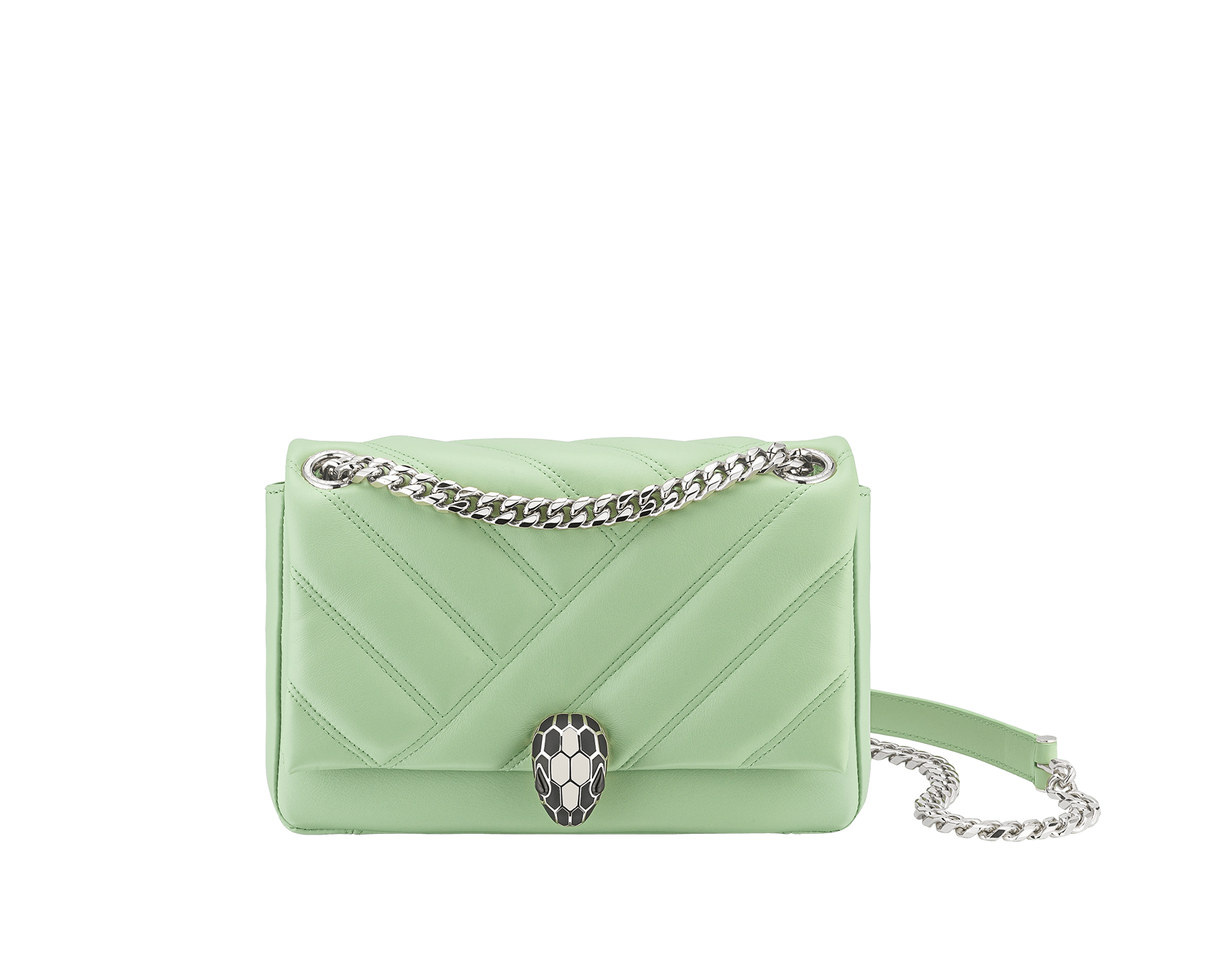 bvlgari green purse
