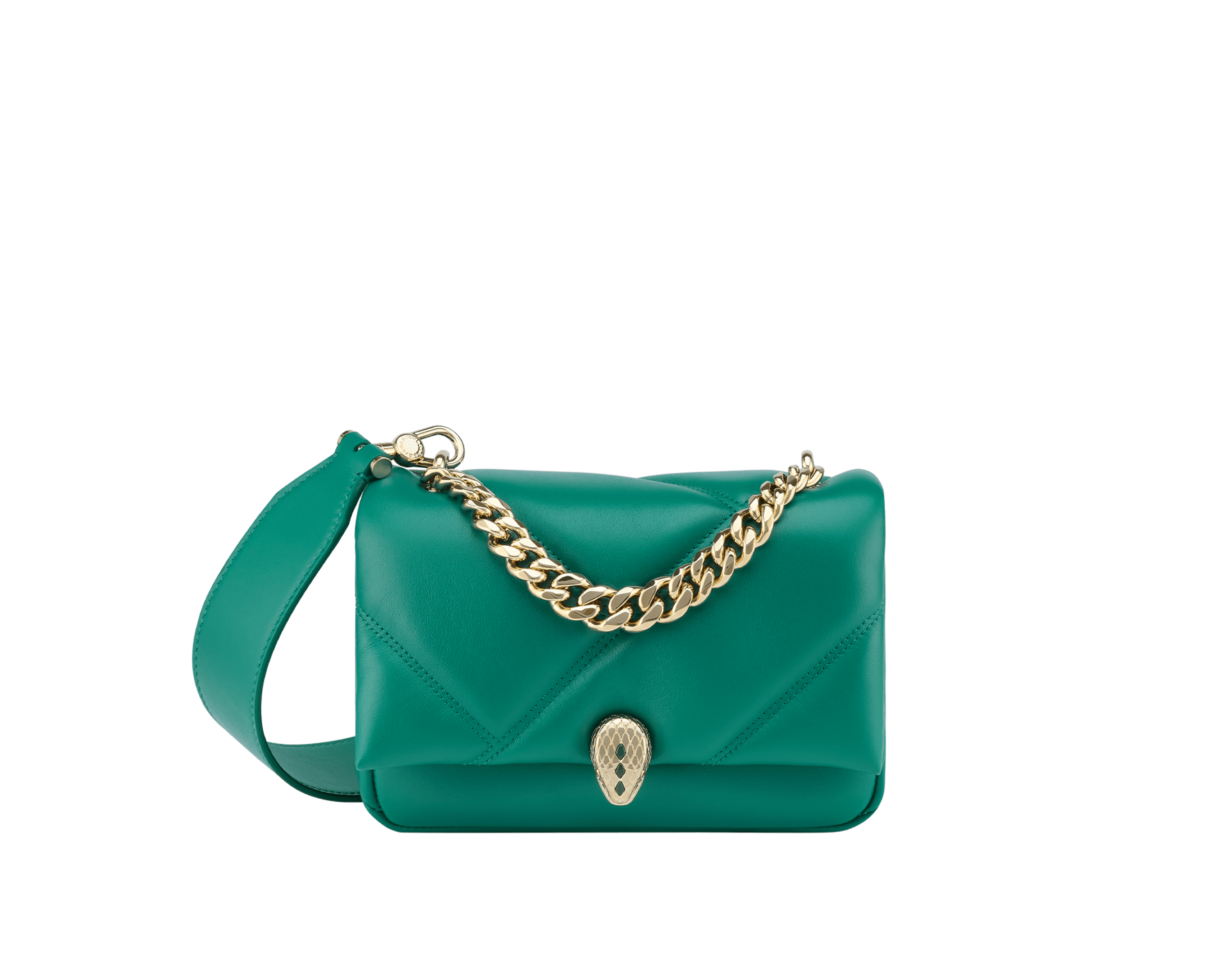 【誠実】 Cabochon Serpenti Maxi Bulgari | 292645 Bag Mini Crossbody Chain 腕時計(アナログ)