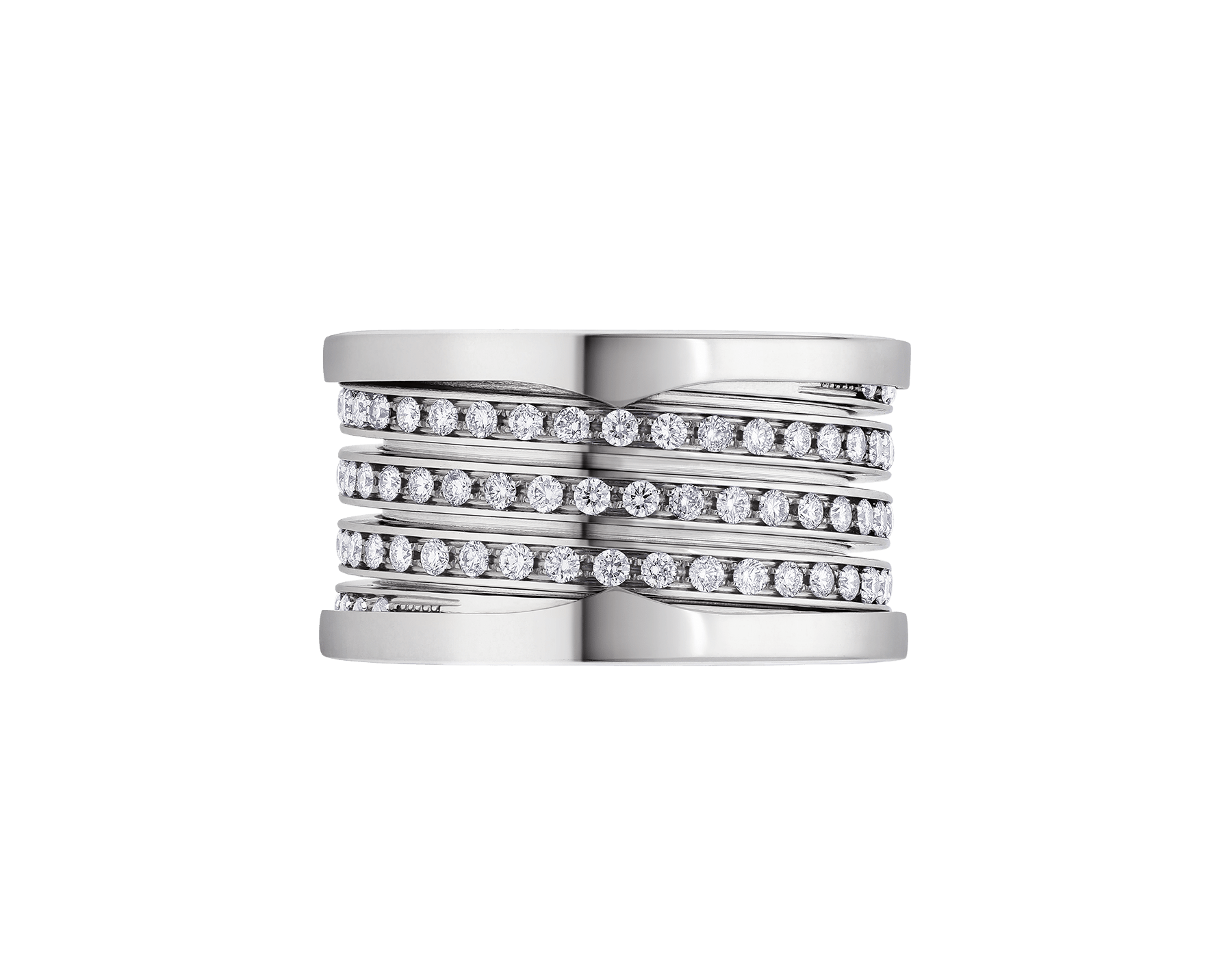 bvlgari b zero1 silver ring