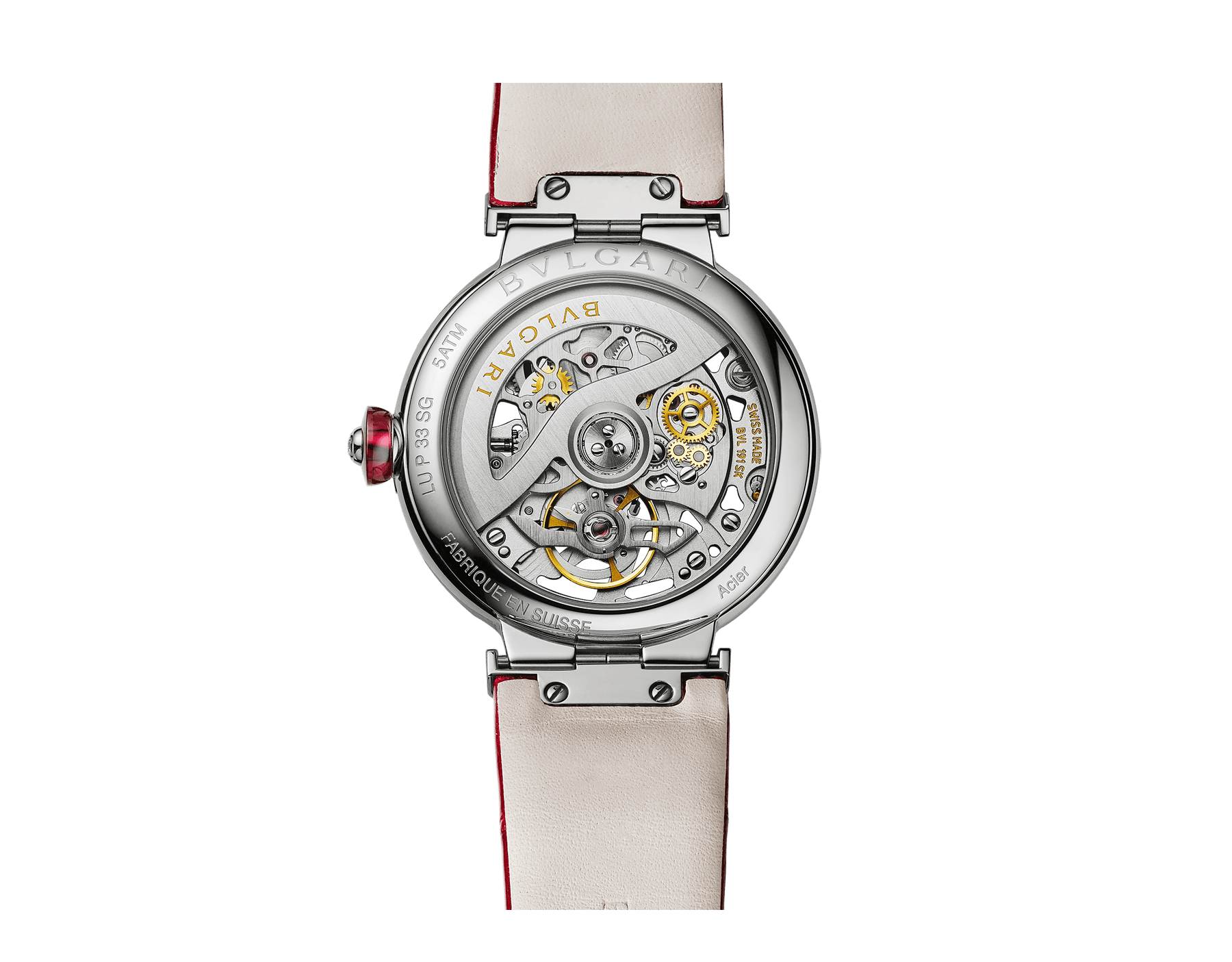 how to open bvlgari watch