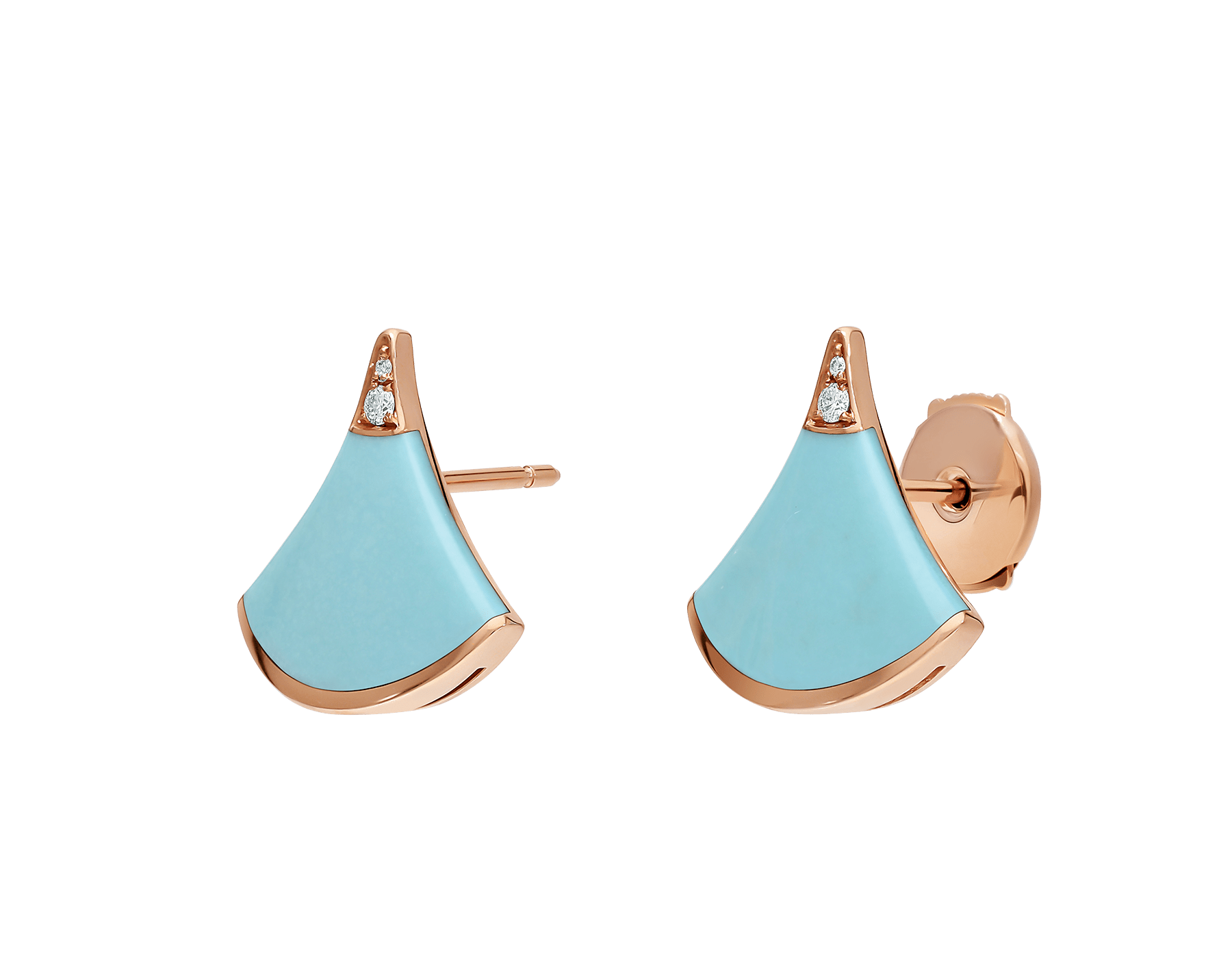 bvlgari earrings turquoise