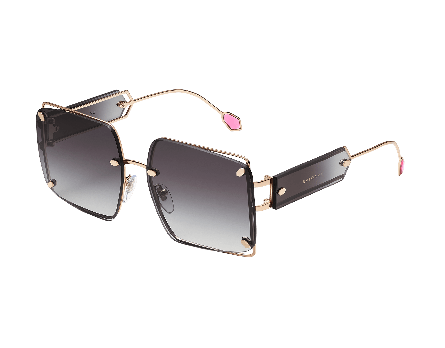 Солнцезащитные очки serpenti «true colours» в квадратной металлической оправе 904103 image 1