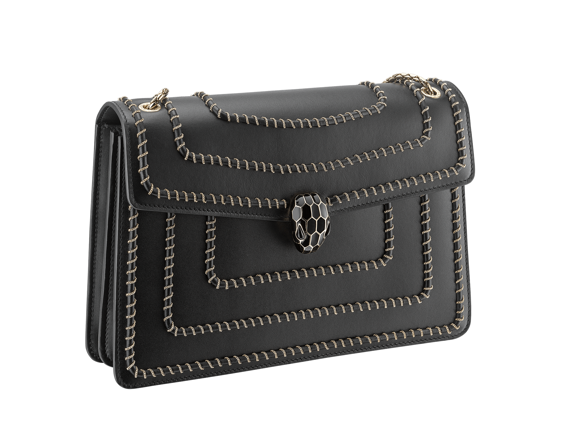 bulgari serpenti bag black