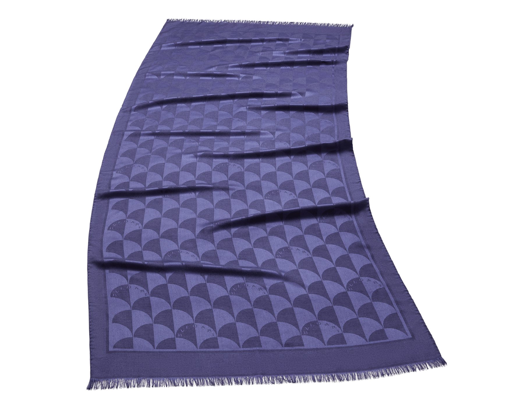 Maxi Calla stole in fine white silk wool. Made of 60% silk and 40% wool. MAXICALLA-ST image 1