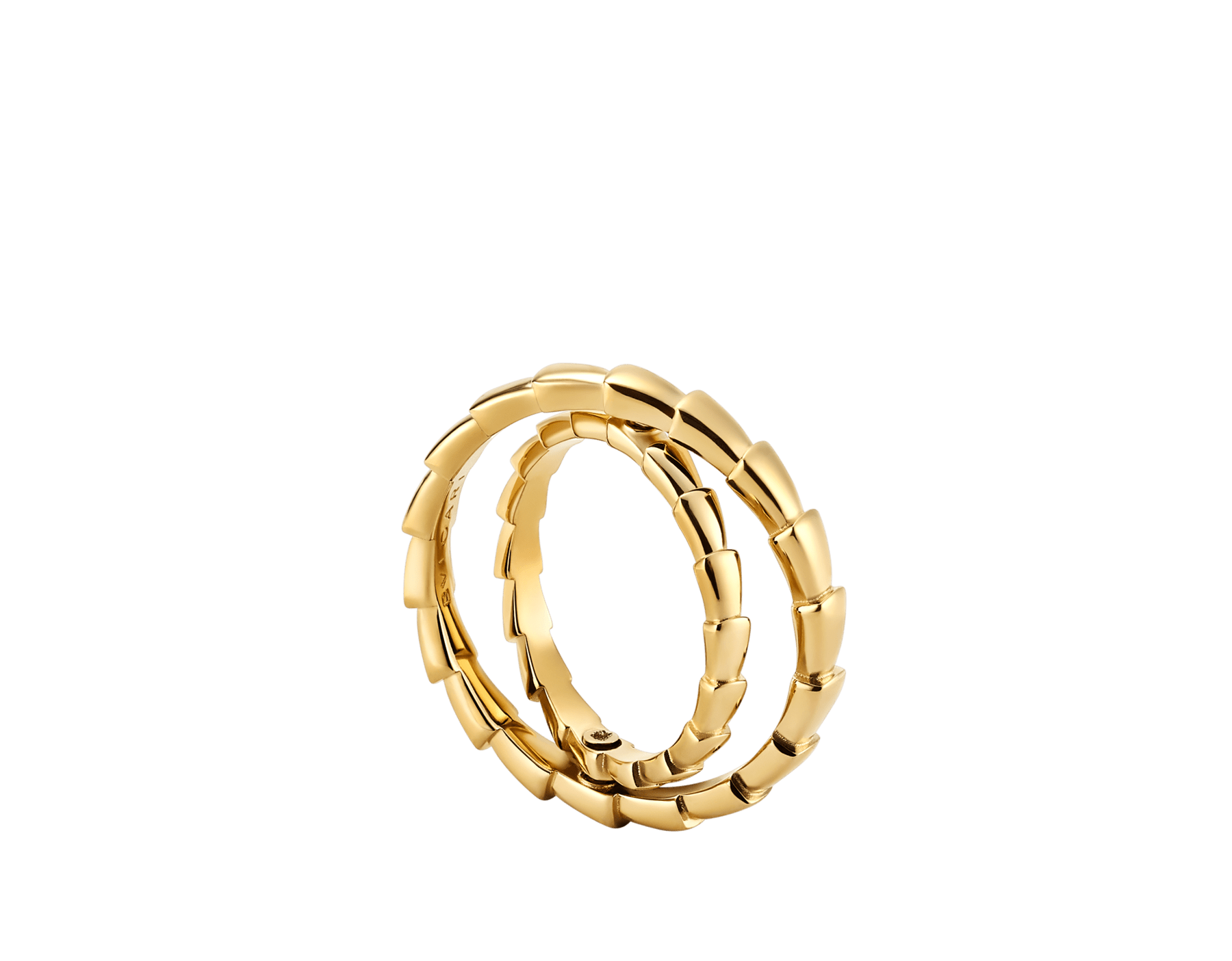 Anello per foulard Orbits in metallo con finiture oro chiaro. 246605 image 1
