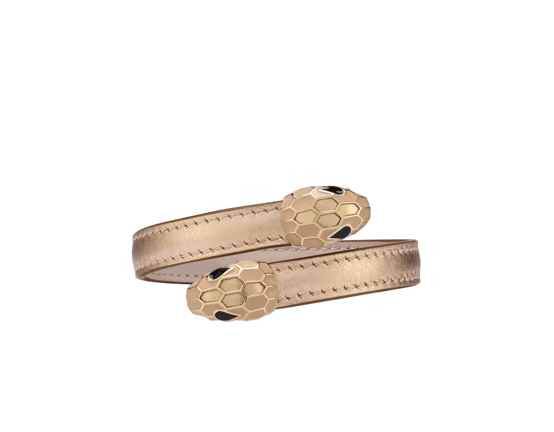 Bvlgari snake leather bracelet online