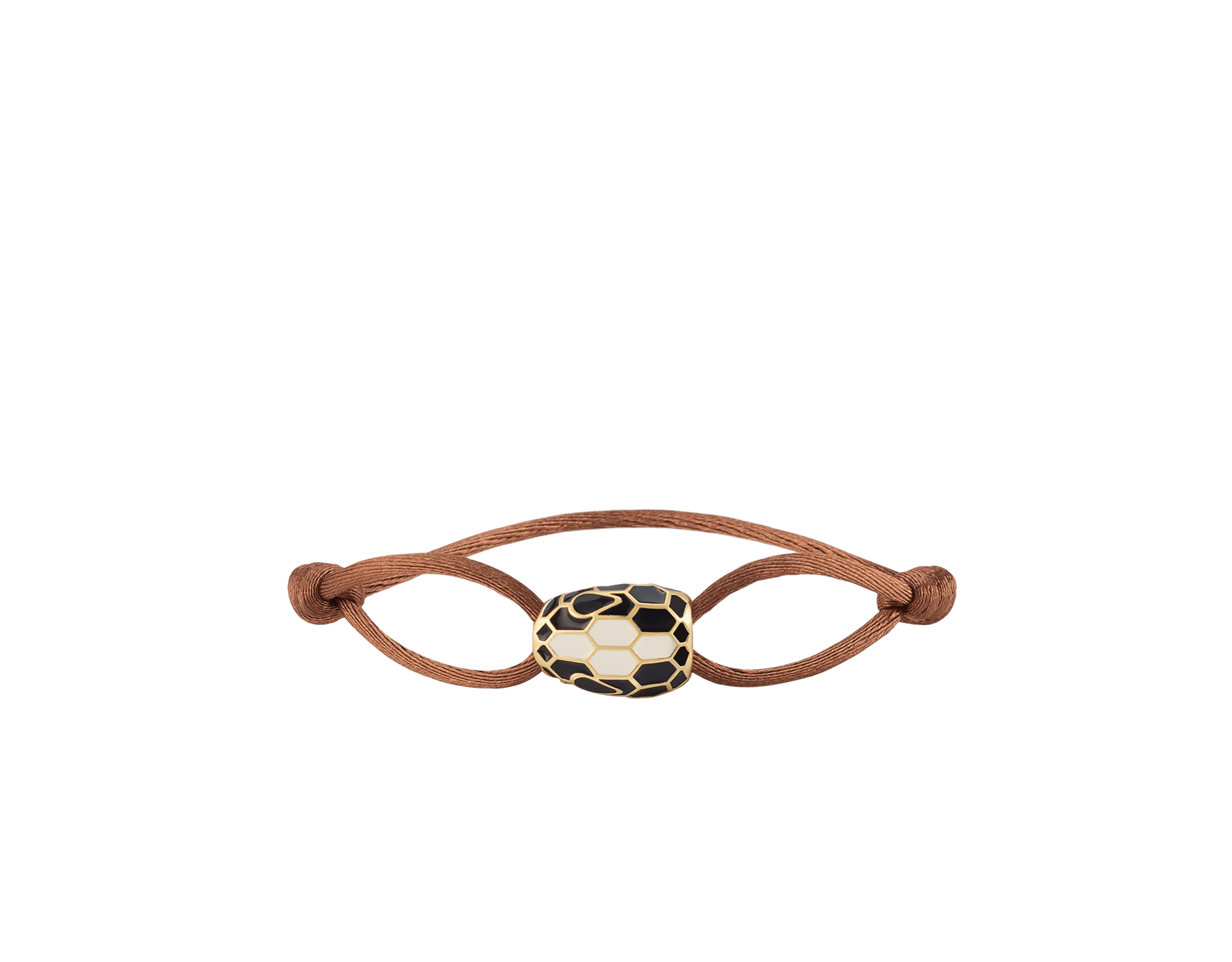 Bvlgari Serpenti Forever Leather Bracelet - Black, Brass Cuff, Bracelets -  BUL54383 | The RealReal