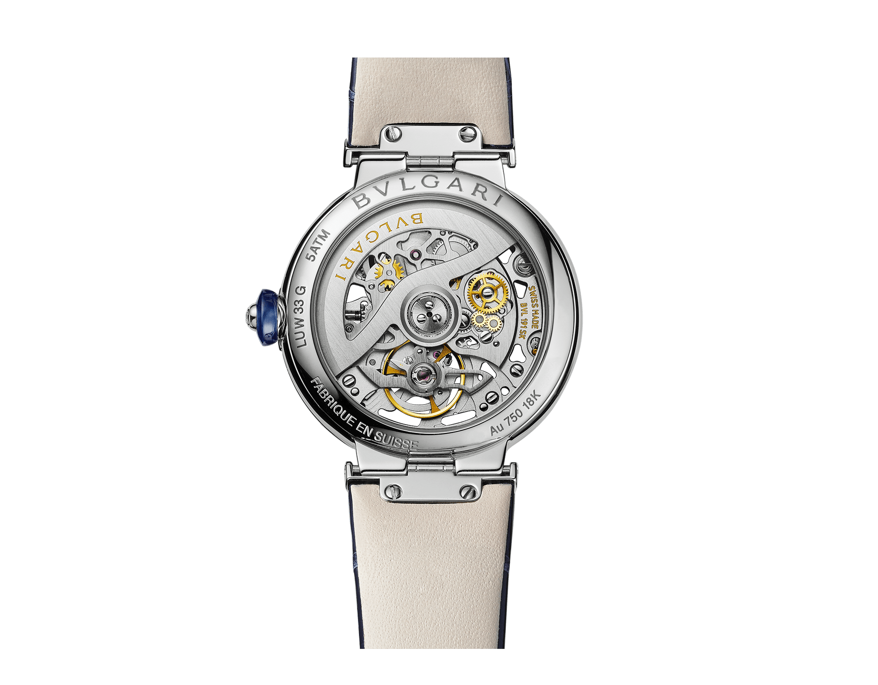 bvlgari automatic watch gold