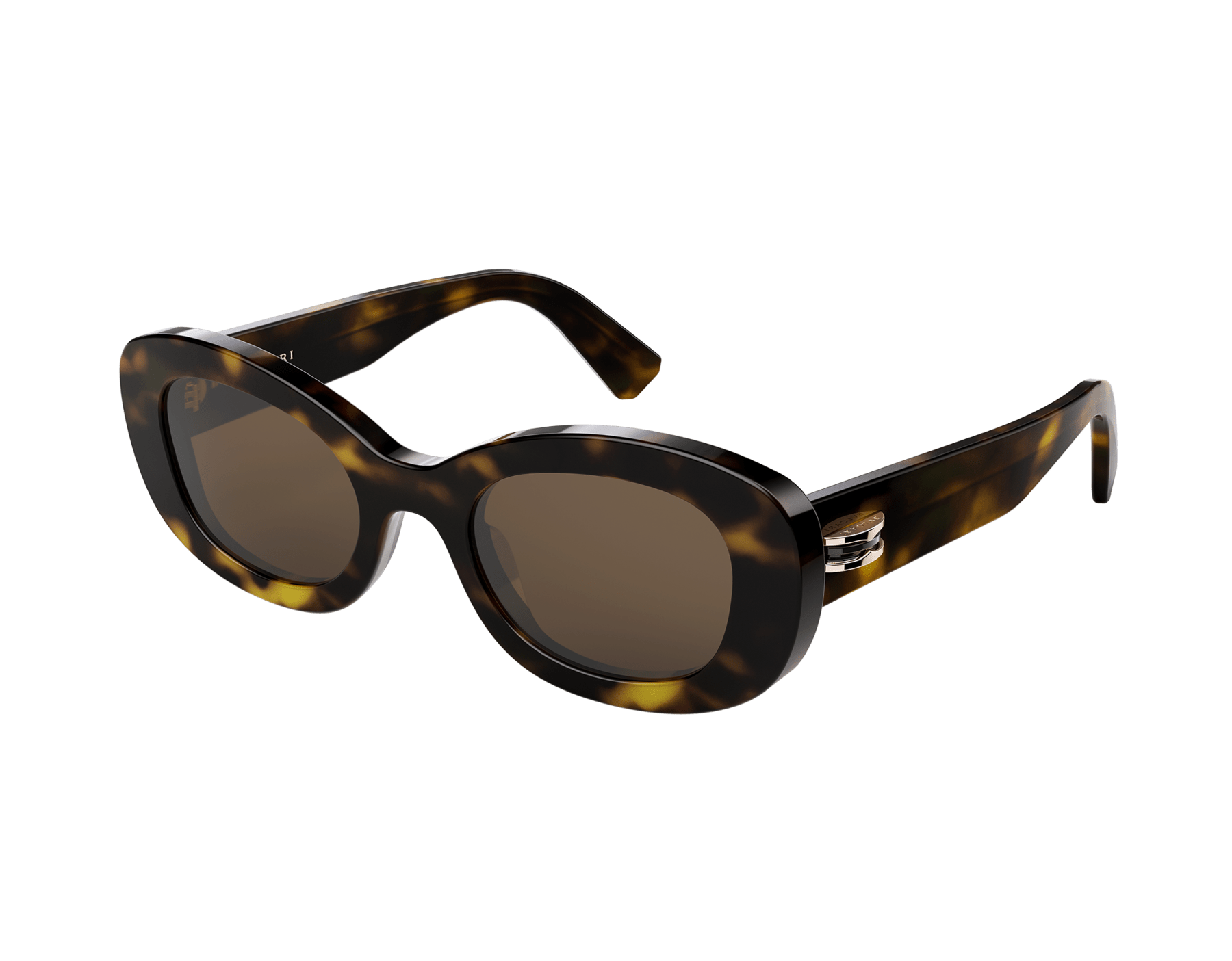 Lunettes de soleil B.zero1 à monture ovale en acétate avec détails emblématiques BV40039I image 1