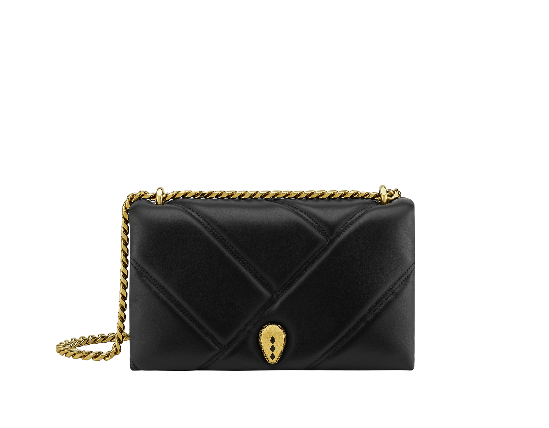 Serpenti Cabochon Shoulder Bag 293783 Bulgari