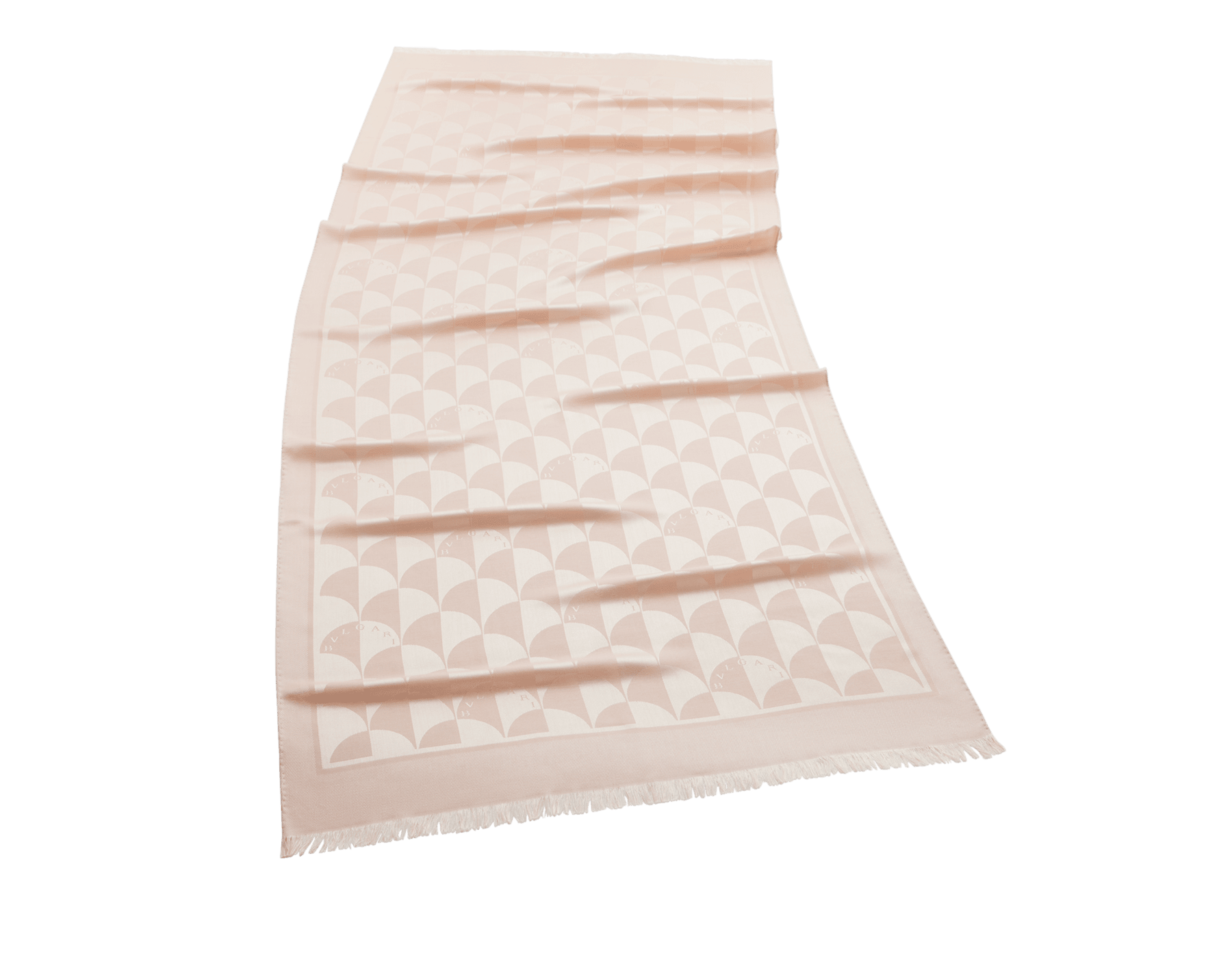Maxi Calla stole in fine white silk wool. Made of 60% silk and 40% wool. MAXICALLA-ST image 1