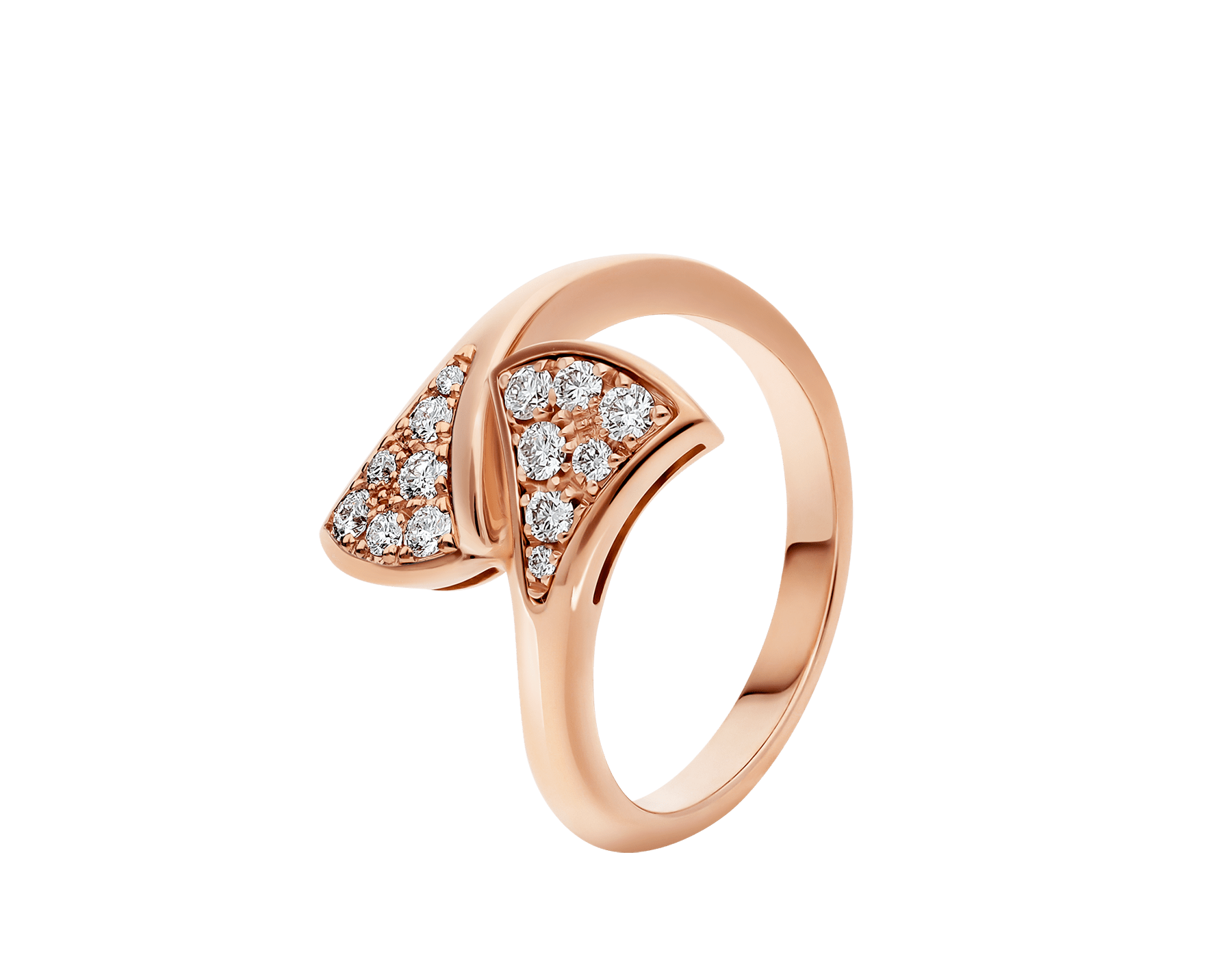 bvlgari pave diamond ring