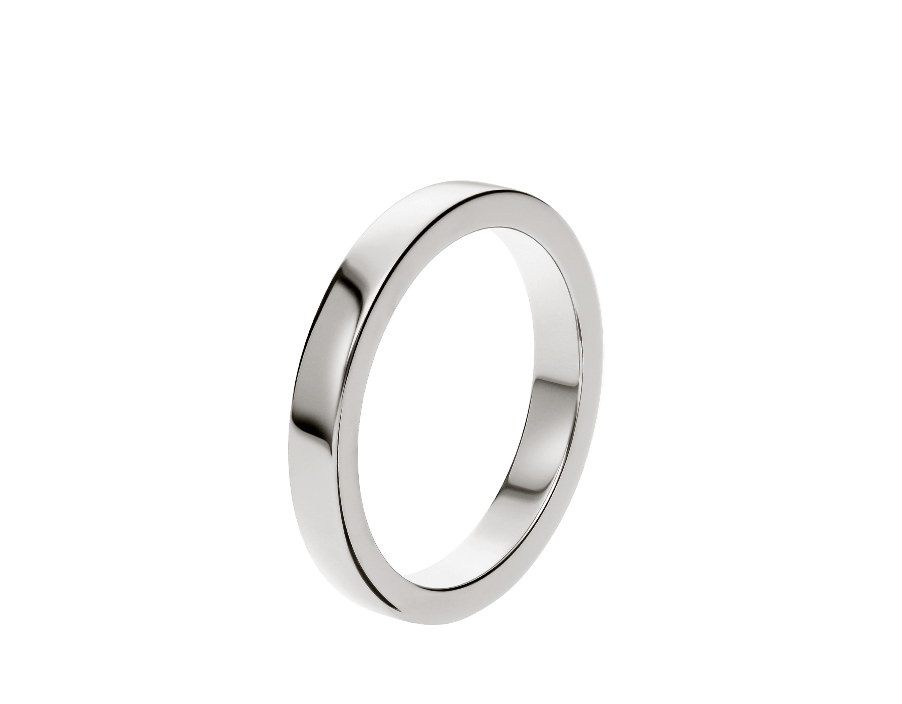 B.zero1 Three Band Ring White gold | Bulgari Official Store