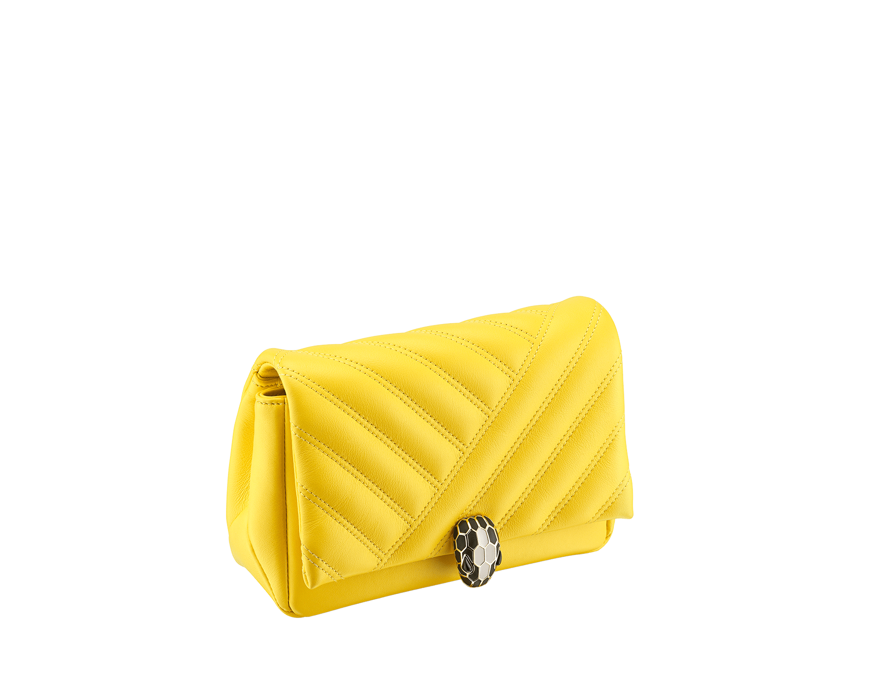 Cabochon Crossbody Bag Yellow