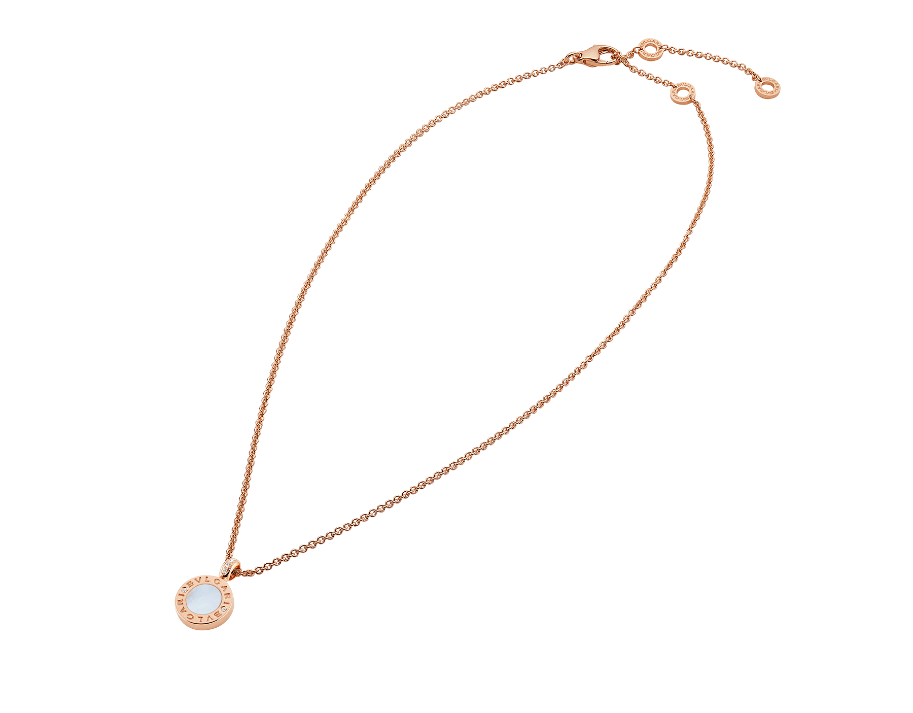 bulgari disc pendant