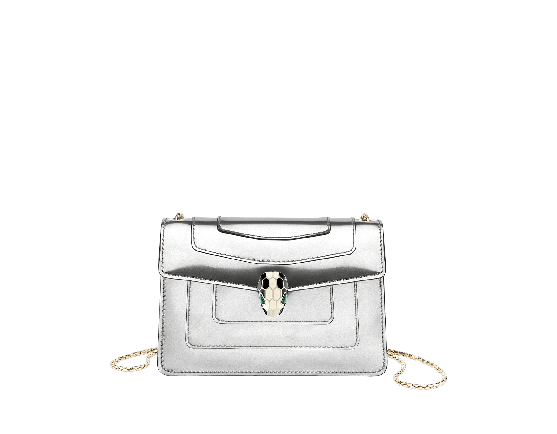 bulgari white bag