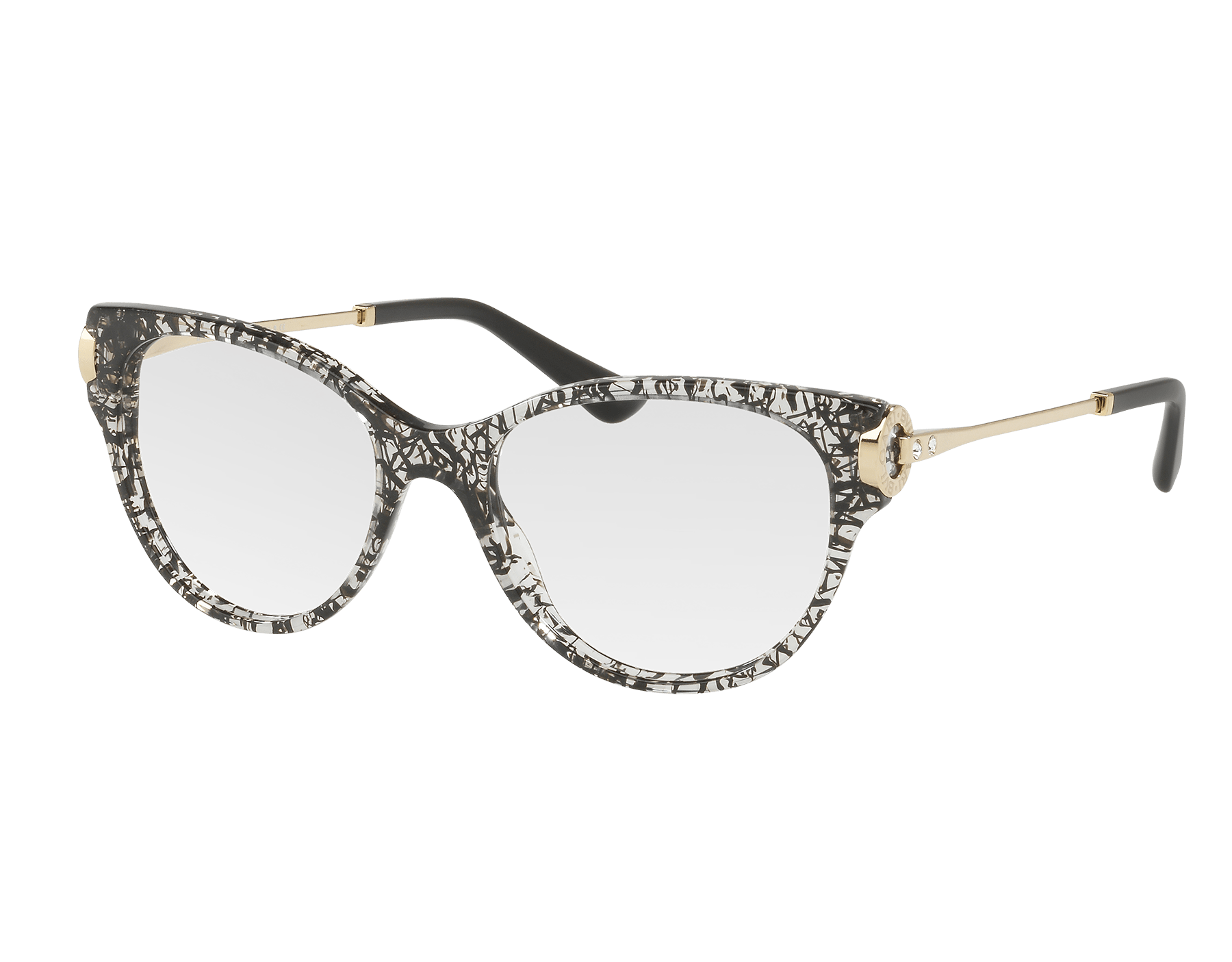 bvlgari eyeglasses rose gold