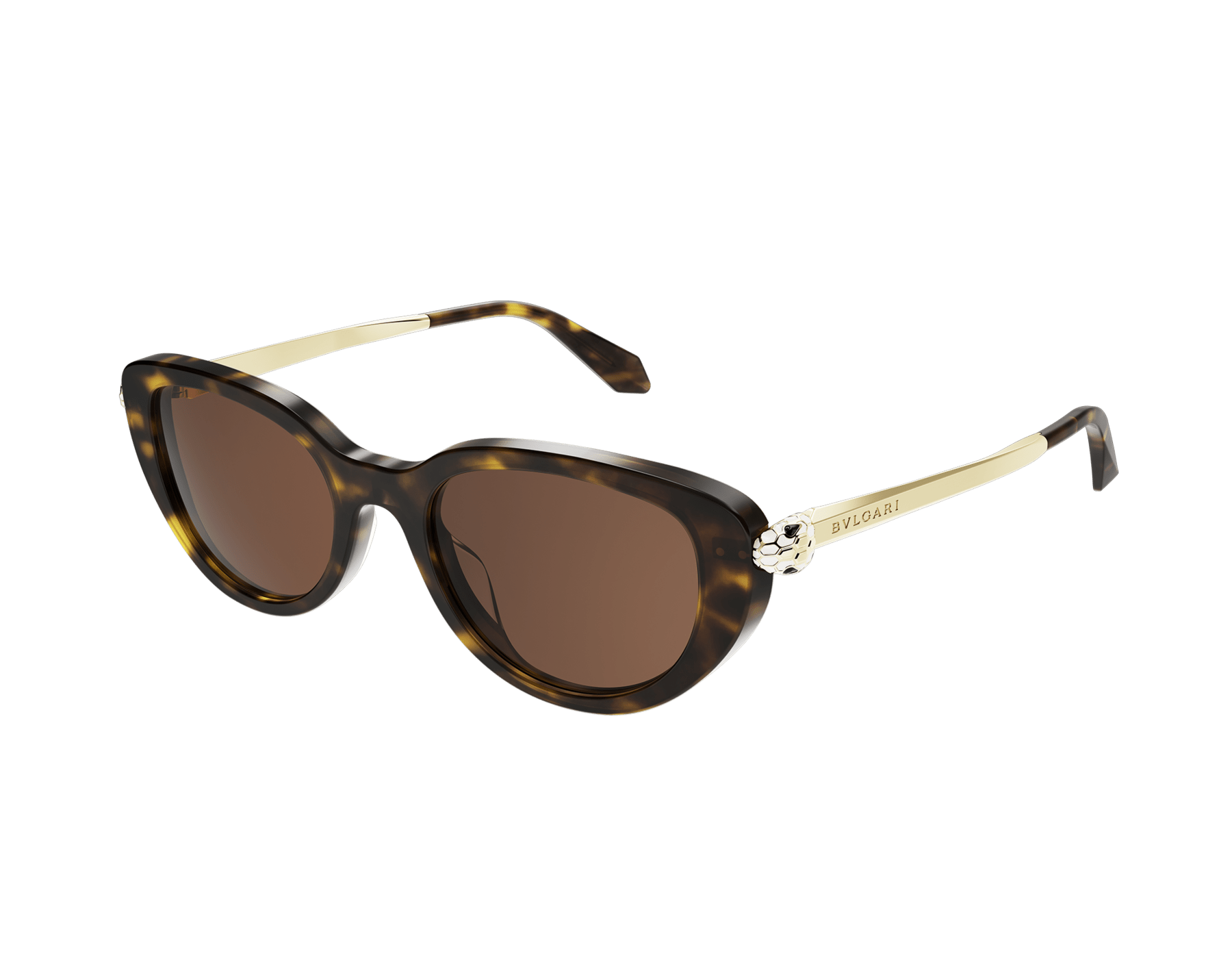 Serpenti Forever oval acetate sunglasses with enamelled snakehead embellishment 904389 image 1