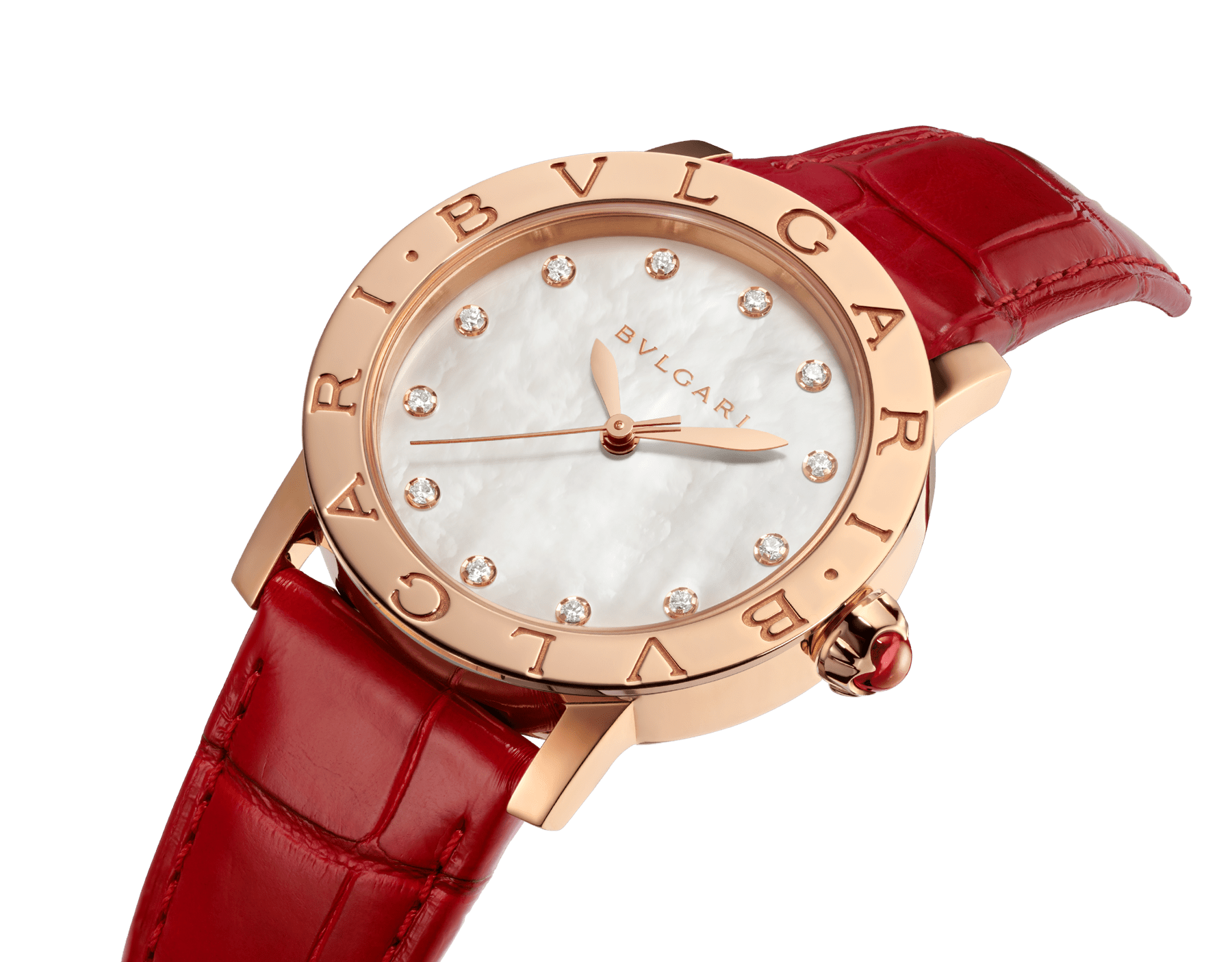 bvlgari uhr rot