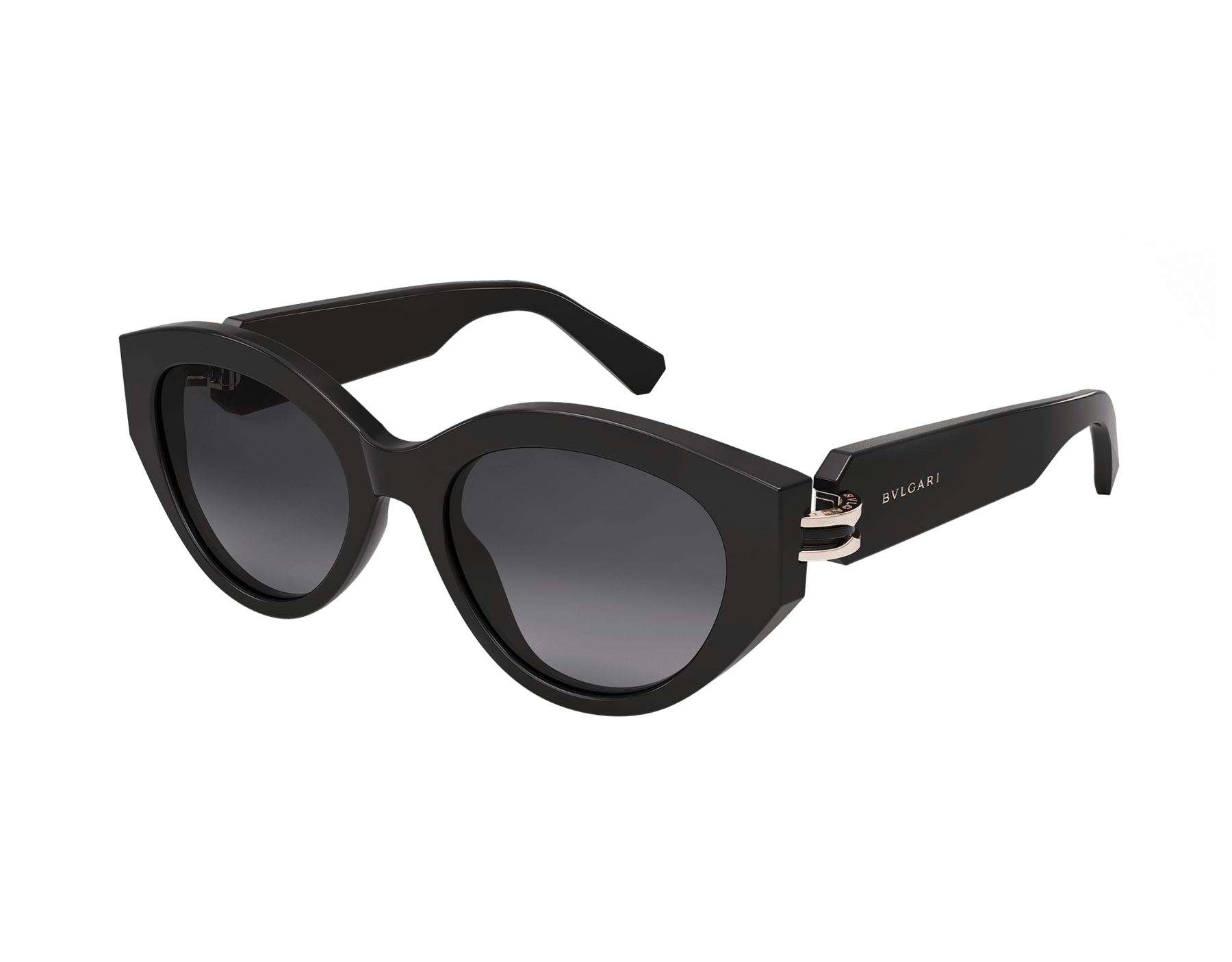 B.zero1 oval acetate sunglasses with iconic embellishment on the temples 904347 image 1