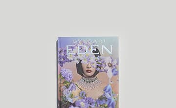 A book dedicated to the Maison’s high jewellery collection Bulgari Eden, The Garden of Wonders.