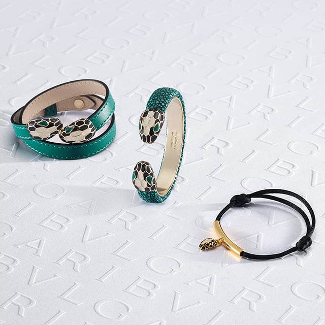 Pulseras de Cuero de Mujer | Bulgari