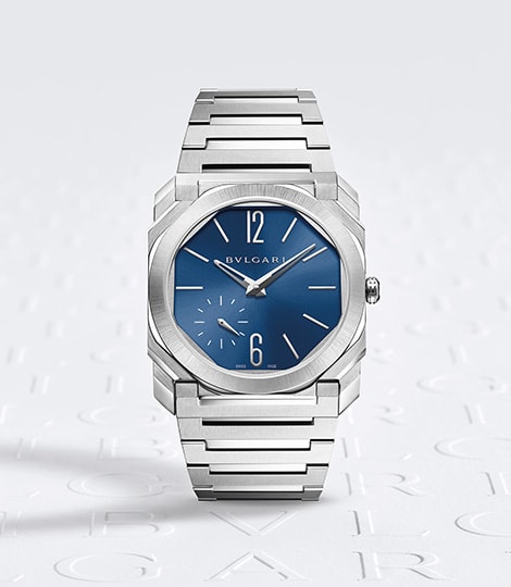 Octo Finissimo Automatic steel watch.