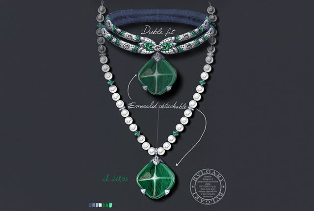 Macklowe Gallery  Bulgari Roma Gemme Nummarie Necklace — MackloweGallery