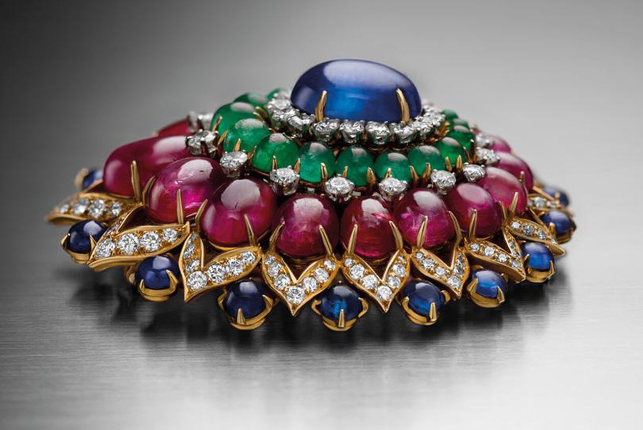 Bvlgari colored gemstones.