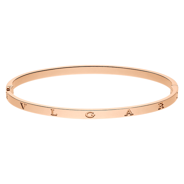 Bulgari Bzero1 bracelet in rose gold.