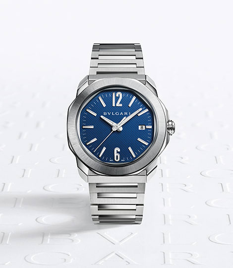 Octo Finissimo Automatic steel watch.