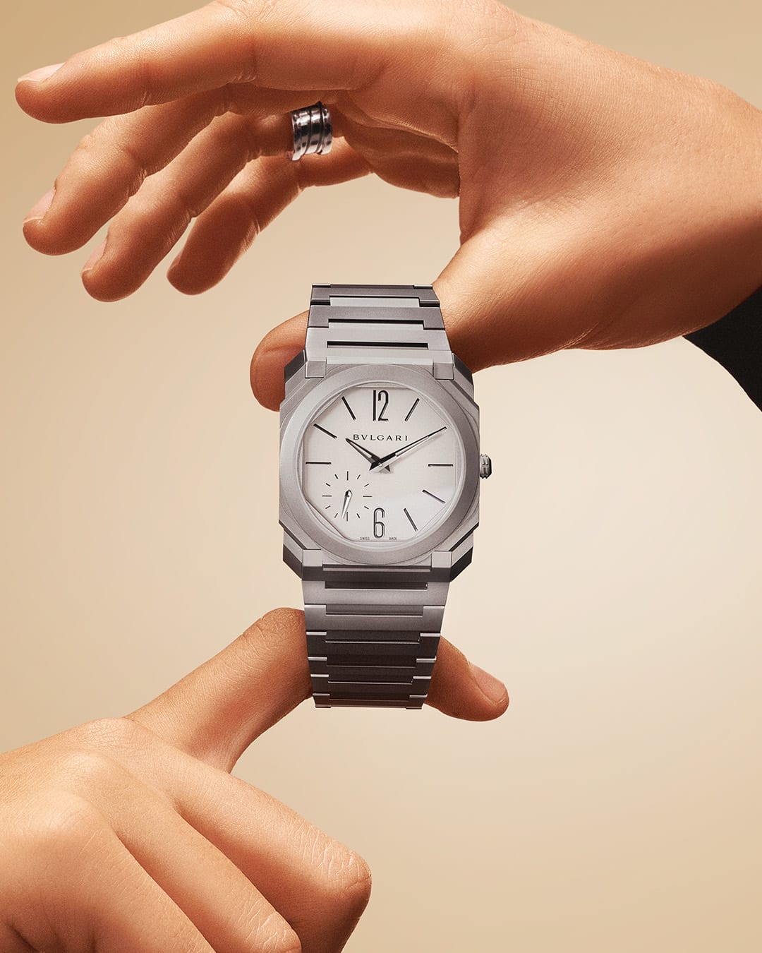 Octo watch, creative shot.