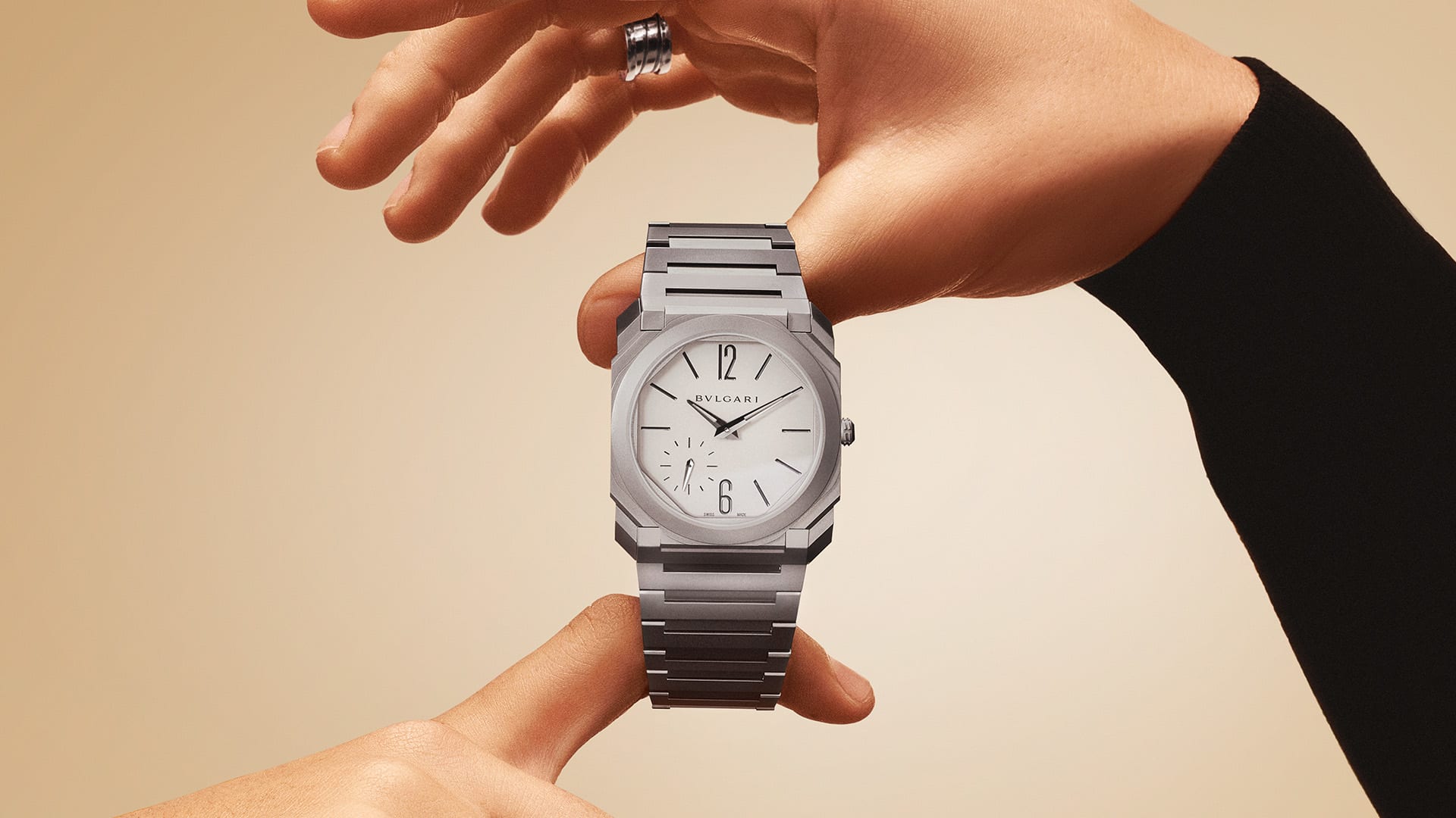 Octo watch, creative shot.