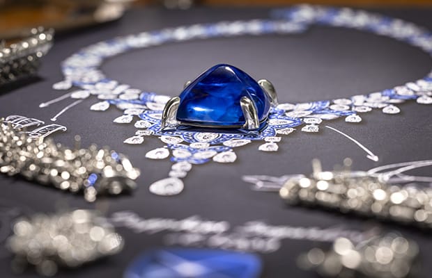 Making of Cosmic Vault Necklace, Polychroma High Jewellery collection.