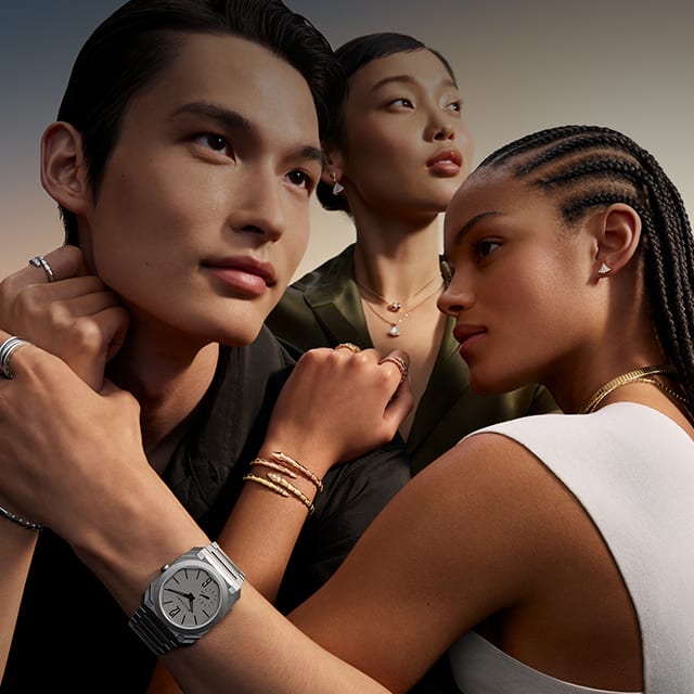 Three Model wearing Magnificent Icons creations.