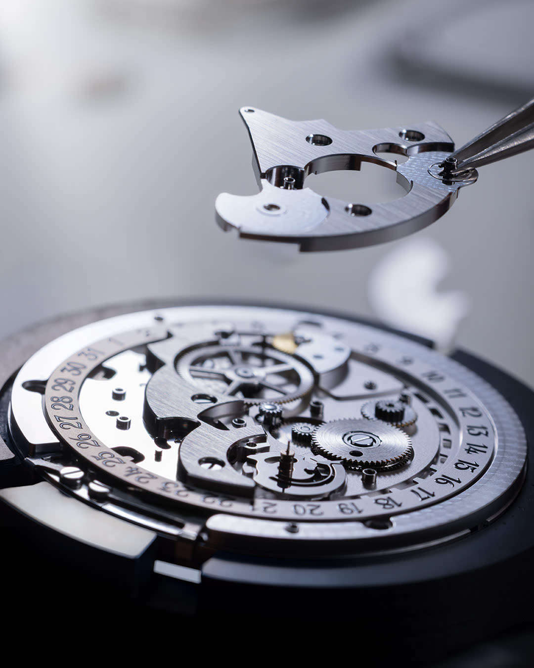 Octo Finissimo Dual Time craftsmanship shot.