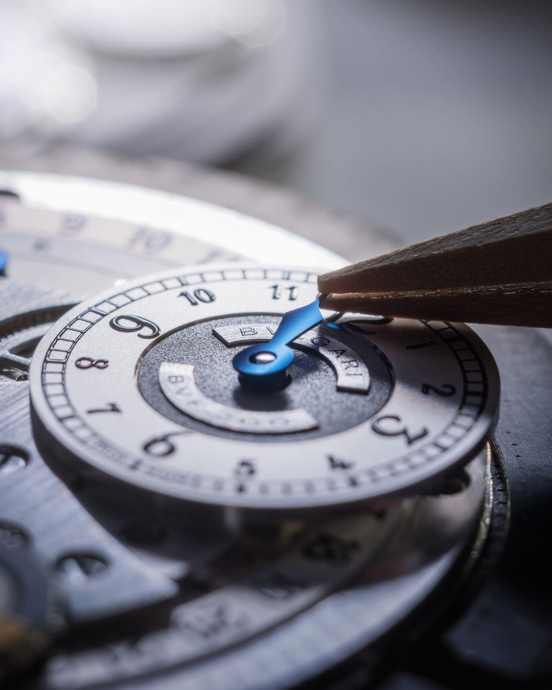 Octo Finissimo Dual Time craftsmanship shot.