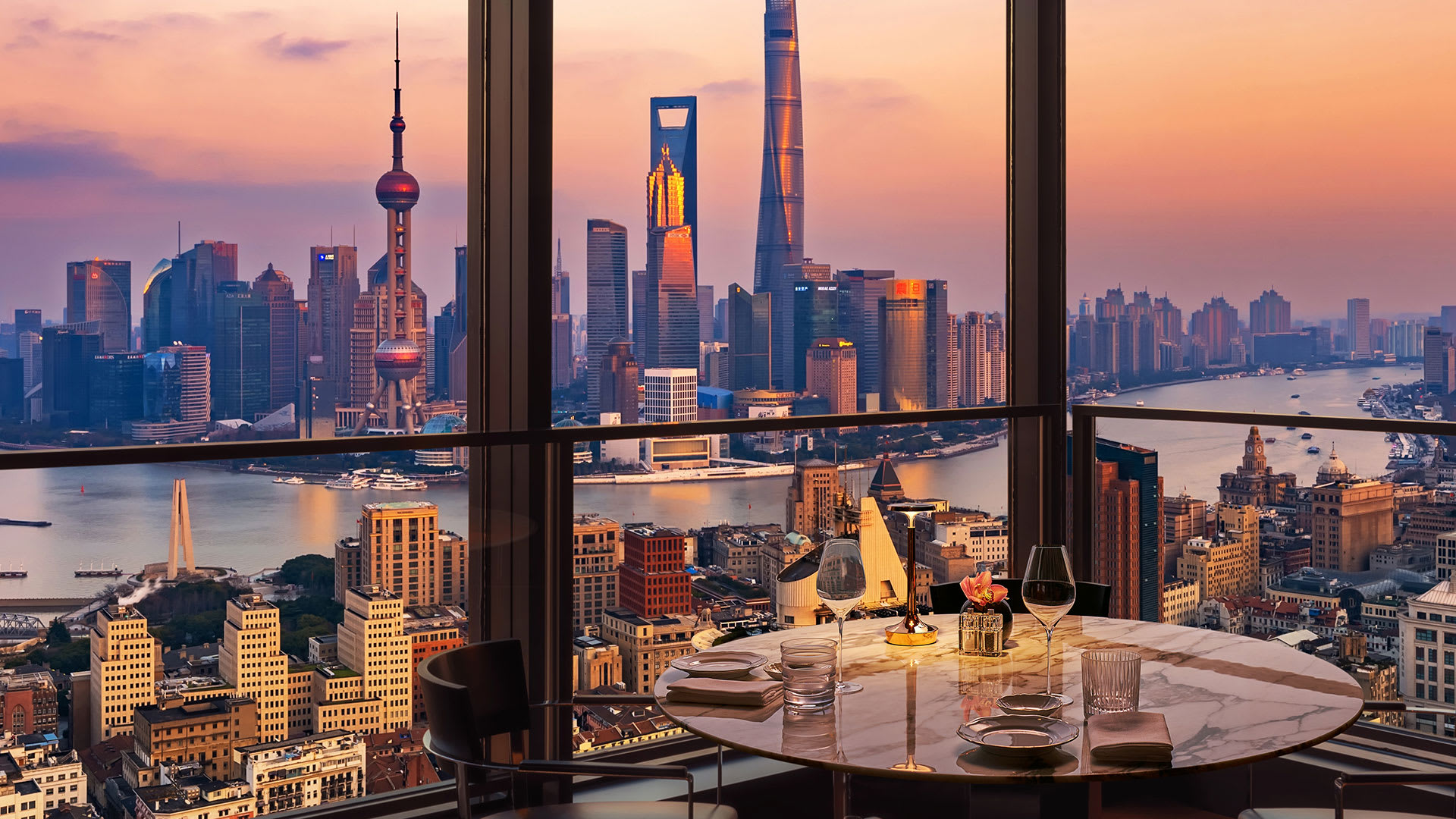 Bvlgari Hotel in Shangai, creative shot.