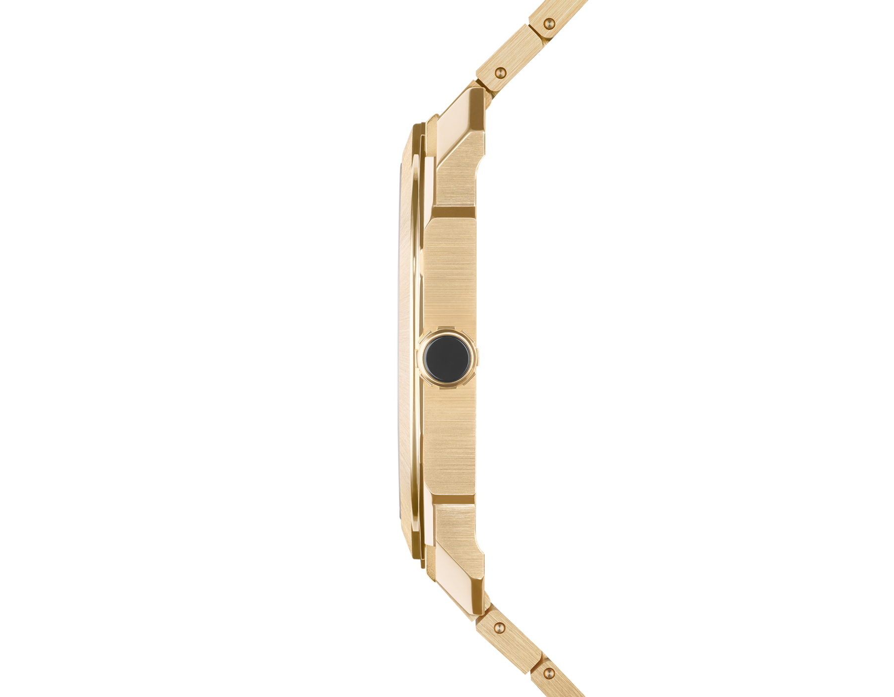 Caseback view of Bulgari Octo Finissimo 37 yellow-gold reference 104120
