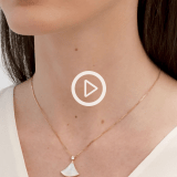 Rose gold DIVAS' DREAM Necklace White with  ct Mother of Pearl | Bulgari  Official Store