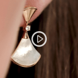 White gold DIVAS DREAM Earrings with 288 ct Diamonds  Bulgari Official  Store